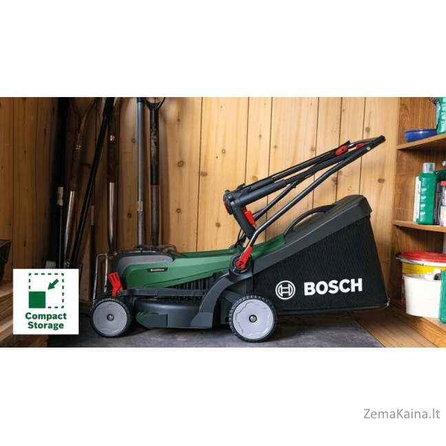 Akumuliatorinė vejapjovė Bosch UniversalRotak 2x18V-37-550, 2x4,0Ah, AL 1830 CV, 06008B9E00 1
