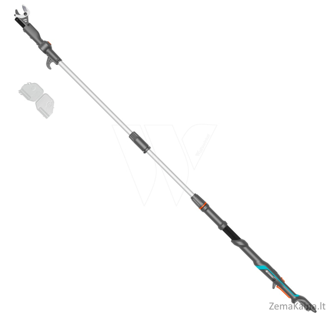 Akumuliatorinės teleskopinės genėjimo žirklės Gardena High Cut 250/18V P4A solo 14774-55, 9706326-01