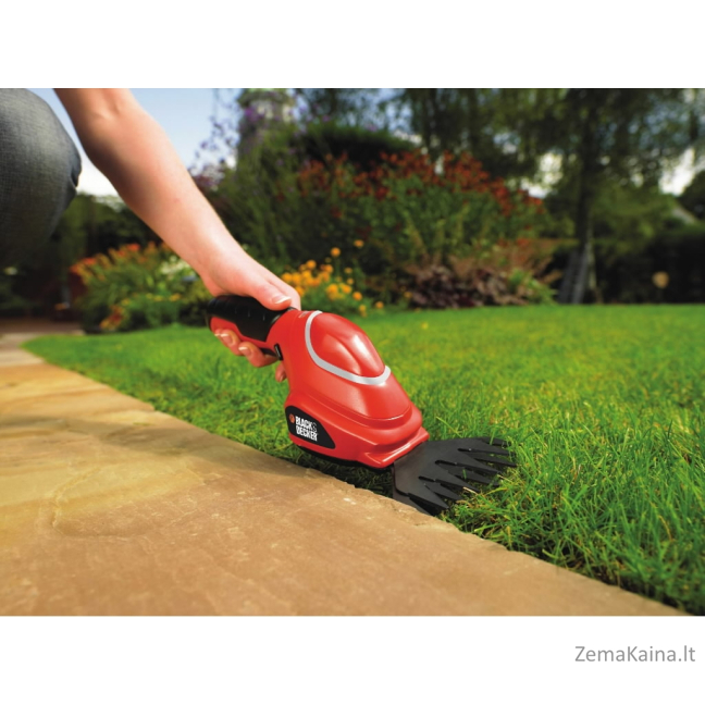 Akumuliatorinės žolės ir gyvatvorių žirklės BLACK+DECKER GSL700 1