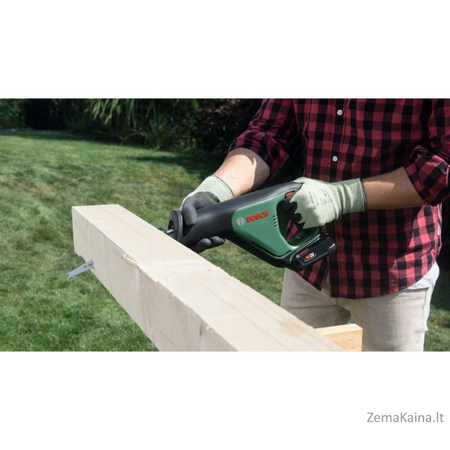 Akumuliatorinis universalusis pjūklas Bosch Advanced Recip 18, 06033B2402 (be akumuliatoriaus ir pak 3