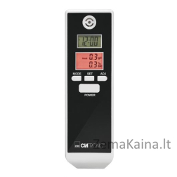 Alkotesteris Clatronic AT 3605 0,2 - 0,5% Juoda, Balta