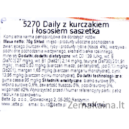 Almo Nature Daily Vištiena su lašiša 70 g