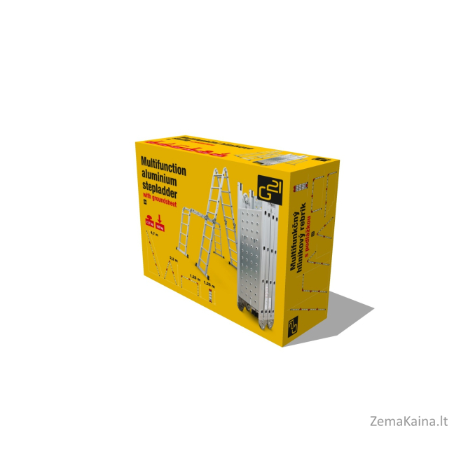 Aliuminio kopečios  G21 6390467 G21  GA-SZ-4x3-3,7M 1