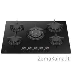 Amica PGCA7101AoB Juoda Įmontuoti 70 cm Dujinė 5 zone(s)