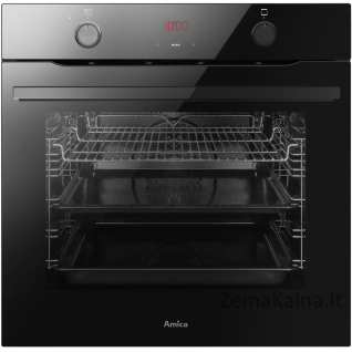 Amica ED37210B X-TYPE orkaitė 77 l 3600 W A Juoda