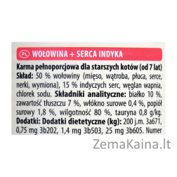 Animonda Carny Senior Jautienos ir kalakutienos širdys 400 g
