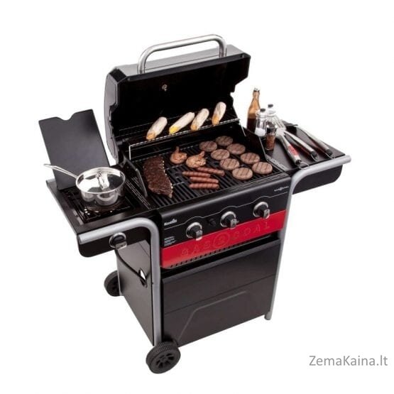 Anglinė-Dujinė trijų degiklių kepsninė Char-Broil Gas2Coal 3B 6