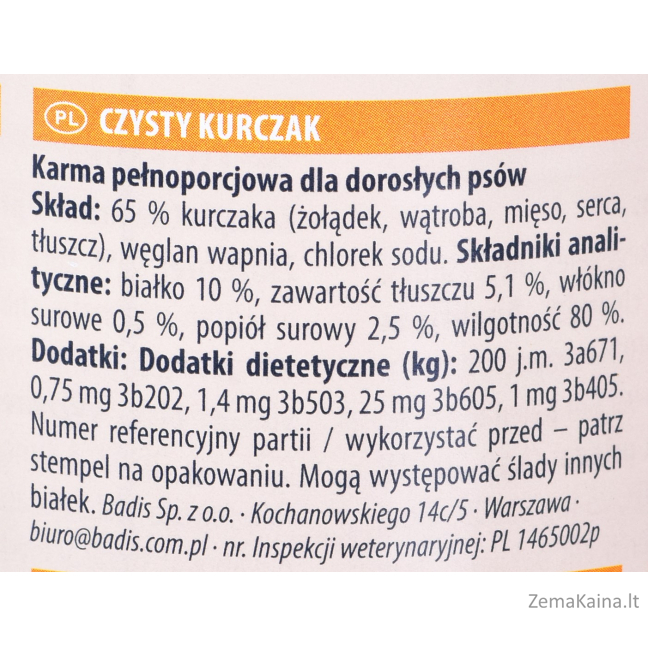 animonda GranCarno Single Protein skonis: vištiena - 400 g skardinės 1