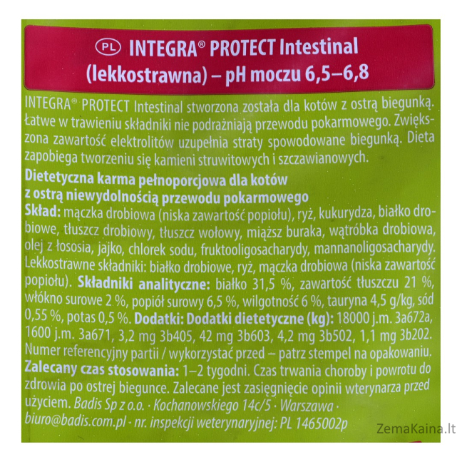 Animonda Integra Protect Intestinal Dry 300g 1