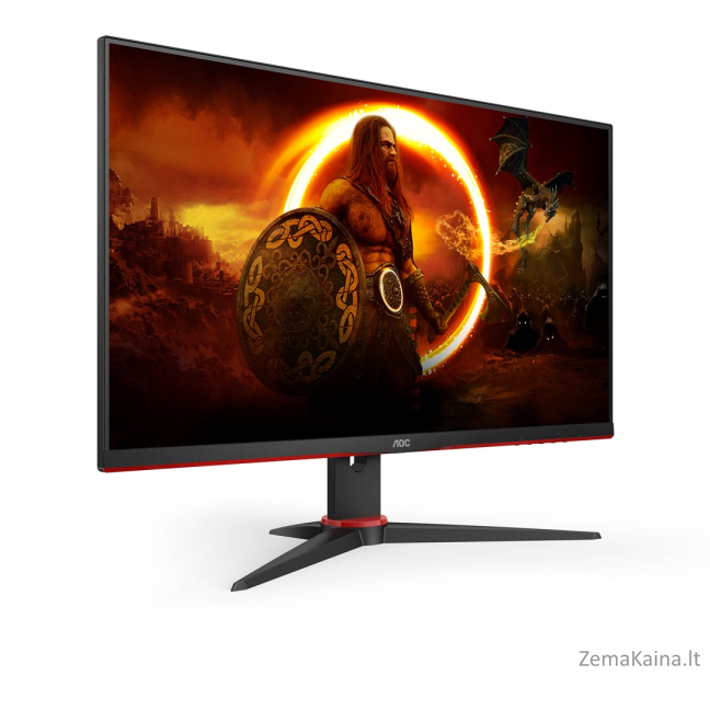 AOC G2 24G2SPAE/BK LED display 60,5 cm (23.8") 1920 x 1080 pikseliai „Full HD“ Juoda, Raudona 4