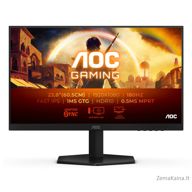 AOC G4 24G42E kompiuterio monitorius 61 cm (24") 1920 x 1080 pikseliai „Full HD“ LCD Juoda