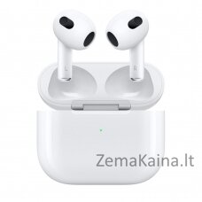 Apple AirPods (3rd generation) AirPods Laisvų rankų įranga Bevielis Įkišamos į ausį Skambučiai / muzika Bluetooth Balta