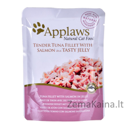 APPLAWS Cat Tuna with salmon in jelly - drėgno kačių ėdalo - 70 g