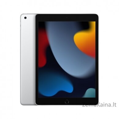 Apple iPad 64 GB 25,9 cm (10.2") 3 GB Wi-Fi 5 (802.11ac) iPadOS 15 Sidabras