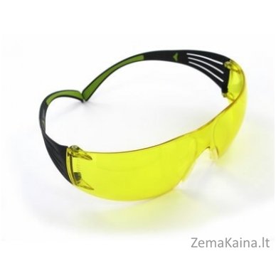 apsauginiai akiniai SecureFit 400 AS-AF, PC, geltoni UU001467867, 3M