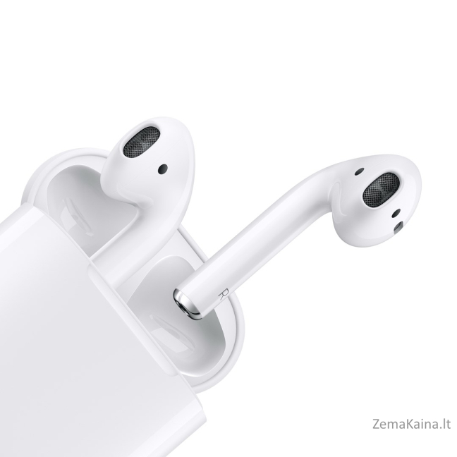 Apple AirPods (2nd generation) AirPods Ausinės True Wireless Stereo (TWS) Įkišamos į ausį Skambučiai / muzika Bluetooth Balta 5