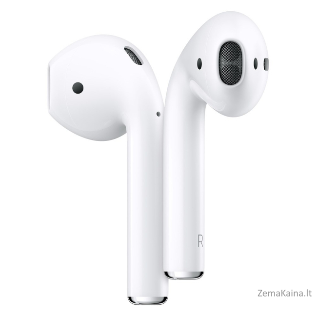 Apple AirPods (2nd generation) AirPods Ausinės True Wireless Stereo (TWS) Įkišamos į ausį Skambučiai / muzika Bluetooth Balta