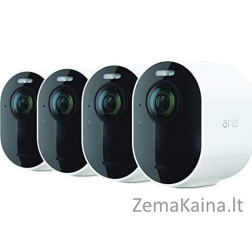 „Arlo“ IP kamera „Arlo Ultra 2“ prožektorių kamera 4K rinkinys iš 4