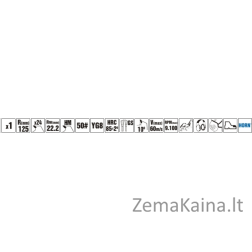 „Art-Pol Streap“ medienos pjaustymas 125x22.2mm 24 yra
