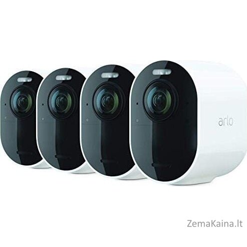 „Arlo“ IP kamera „Arlo Ultra 2“ prožektorių kamera 4K rinkinys iš 4