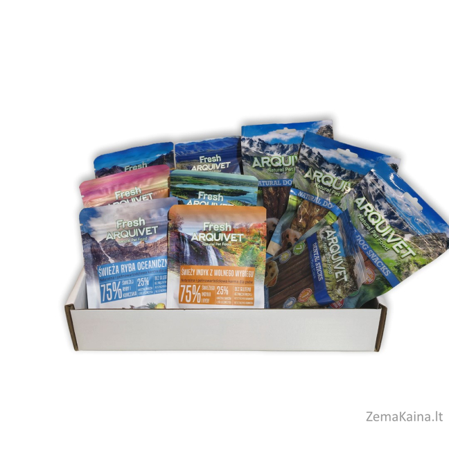 ARQUIVET Premium Welcome Box for Dogs