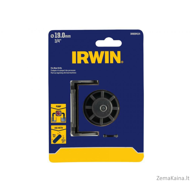 IRWIN VANDENS GRĄŽIMO SIURBLYS MAX. Skerspjūvis 3/4", 40m ILGIS 1