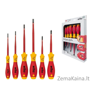 Atsuktuvų elektrikui rinkinys WIHA SoftFinish slimFix Phillips (6 vnt.)