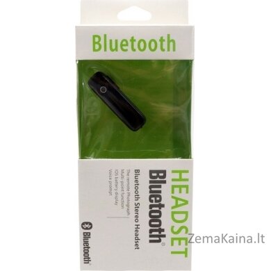 Ausinės . ECOBOX BLUETOOTH AUSINĖS JUODOS