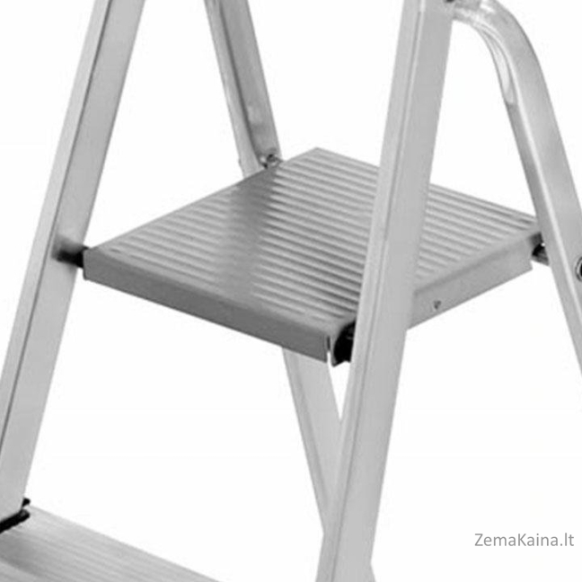 AWTOOLS Aliuminio kopėčios 125 kg 6 ŽINGSNIŲ LAISVA STOVIMO 2