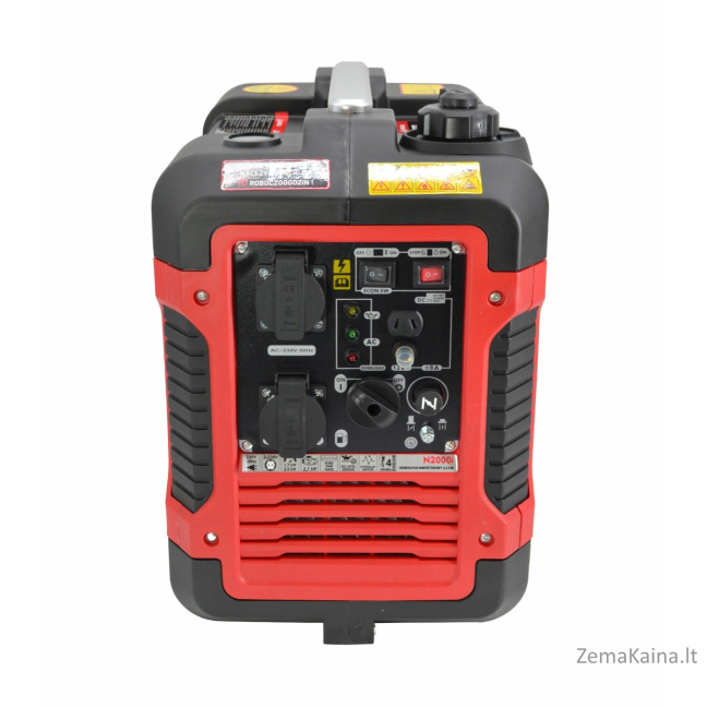 AWTOOLS INVERTERIO GENERATORIAUS 2.0kW 230V 2000i BLACK LINE 1