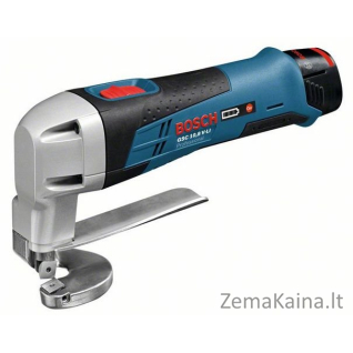 BOSCH metalo žirklės GSC 12V-13 2x2,0Ah LB