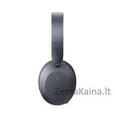Baseus Bass 35 Max Ausinės Vielinis ir Bevielis Su lankeliu Muzika C tipo USB Bluetooth Rusvai Pilka