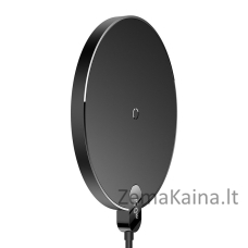 Baseus CCED000001 mobiliojo įrenginio kroviklis Ausinės, Išmanusis telefonas Juoda USB Belaidis įkrovimas Vidaus