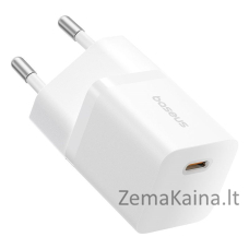 Baseus P10110909213-00 USB-C GaN5 mini 25 W tinklo įkroviklis Balta