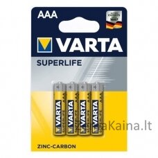 Battery Set zinc-carbon VARTA Superlife R03 AAA (Zn-C; x 4)