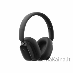Baseus Bowie H1i Laisvų rankų įranga Bevielis Su lankeliu Skambučiai / muzika C tipo USB Bluetooth Juoda