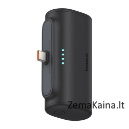 Baseus Compact P10068306113-00 Ličio jonų maitinimo bankas 5000 mAh juodas