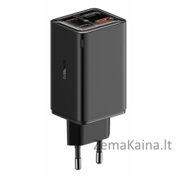 Baseus GaN6 Pro Universalus Juoda AC Spartusis įkrovimas Vidaus