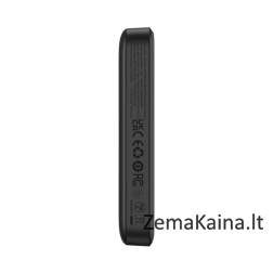 Baseus P10059001113-00 Ličio polimerų (LiPo) maitinimo bankas 10000 mAh Belaidis įkrovimas Juoda