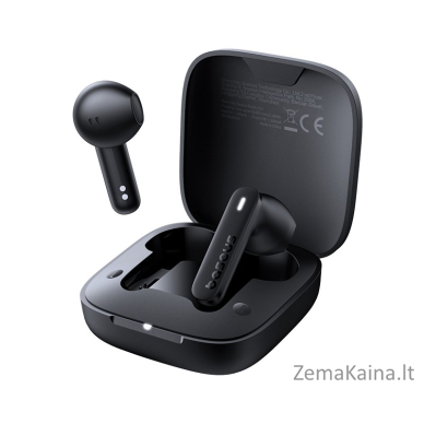Baseus Bowie E16 Laisvų rankų įranga True Wireless Earphones Įkišamos į ausį Skambučiai / muzika C tipo USB Bluetooth Juoda