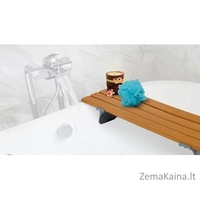 Bath seat with wooden slats 2