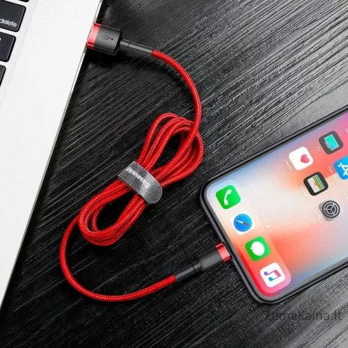 Baseus CALKLF-C09 lightning cable 2 m Red 7