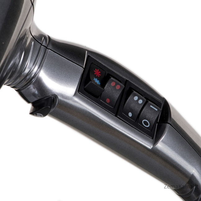 BaByliss Le Pro Digital Pilka, Sidabras 2200 W 6