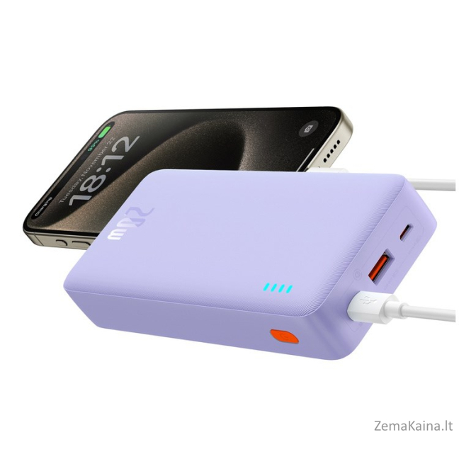 Baseus Airpow PPAP20K Ličio polimeras (LiPo) 20000 mAh Violetinė 4