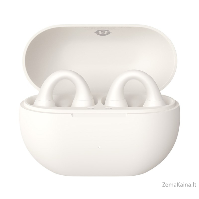 Baseus Bass 15 Clip Open Ear Laisvų rankų įranga True Wireless Stereo (TWS) Įkišamos į ausį Skambučiai / muzika Bluetooth Balta 1