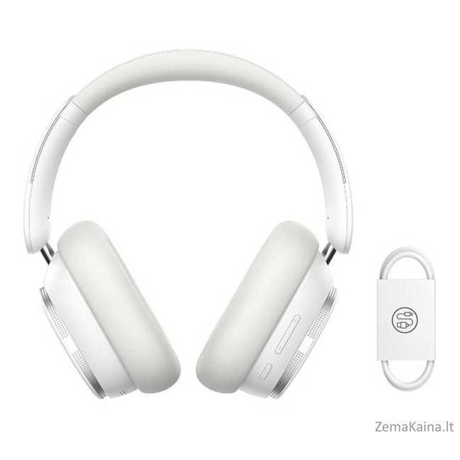 Baseus Bowie H1 Pro Laisvų rankų įranga Bevielis Su lankeliu Muzika C tipo USB Bluetooth Balta 2
