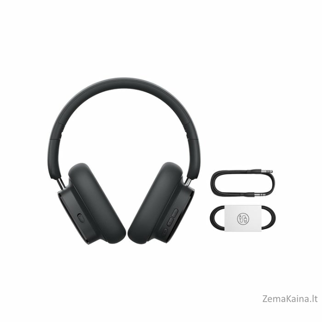 Baseus Bowie H1i Laisvų rankų įranga Bevielis Su lankeliu Skambučiai / muzika C tipo USB Bluetooth Juoda 5
