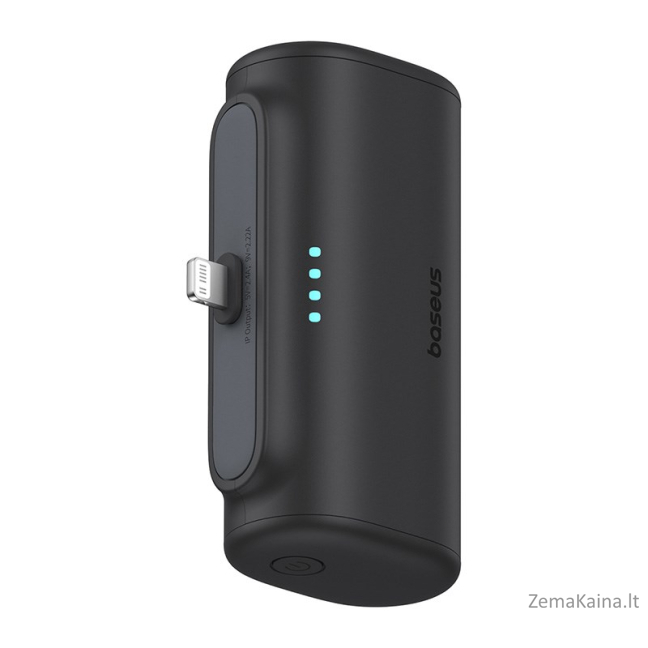 Baseus P10068307113-00 Ličio jonų maitinimo bankas 5000 mAh juodas 3