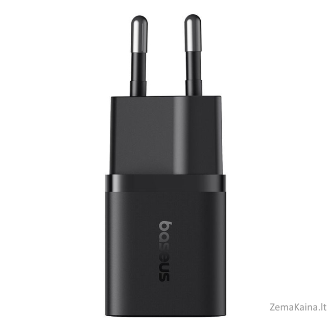 Baseus P10110909113-01 USB-C GaN5 mini 25 W tinklo įkroviklis Juodas 3