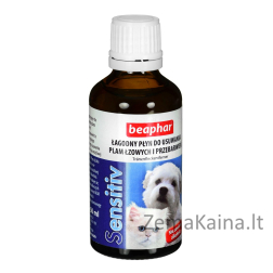 Beaphar švelnus ašarų dėmių valiklis šunims ir katėms - 50ml